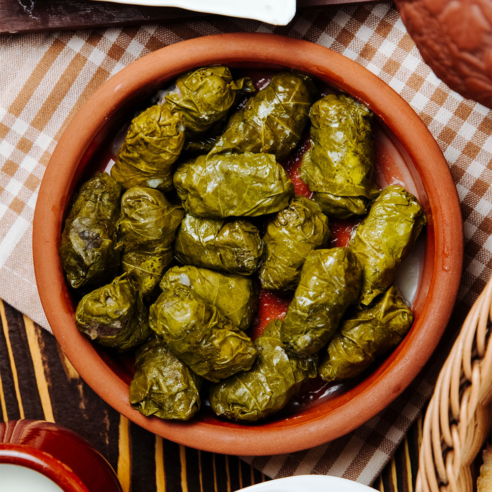 Slika Sarma od ljeskovine (lješnikova lišća)