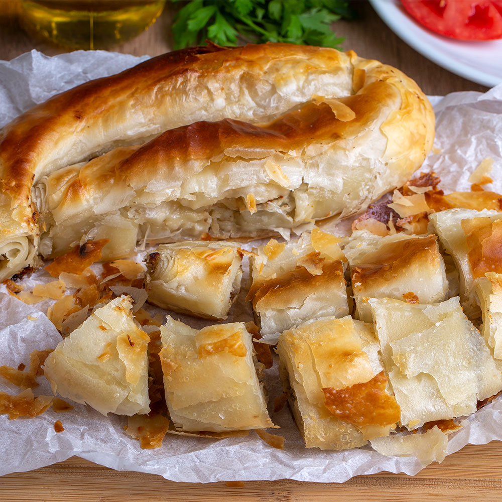 Slika Burek u gužve