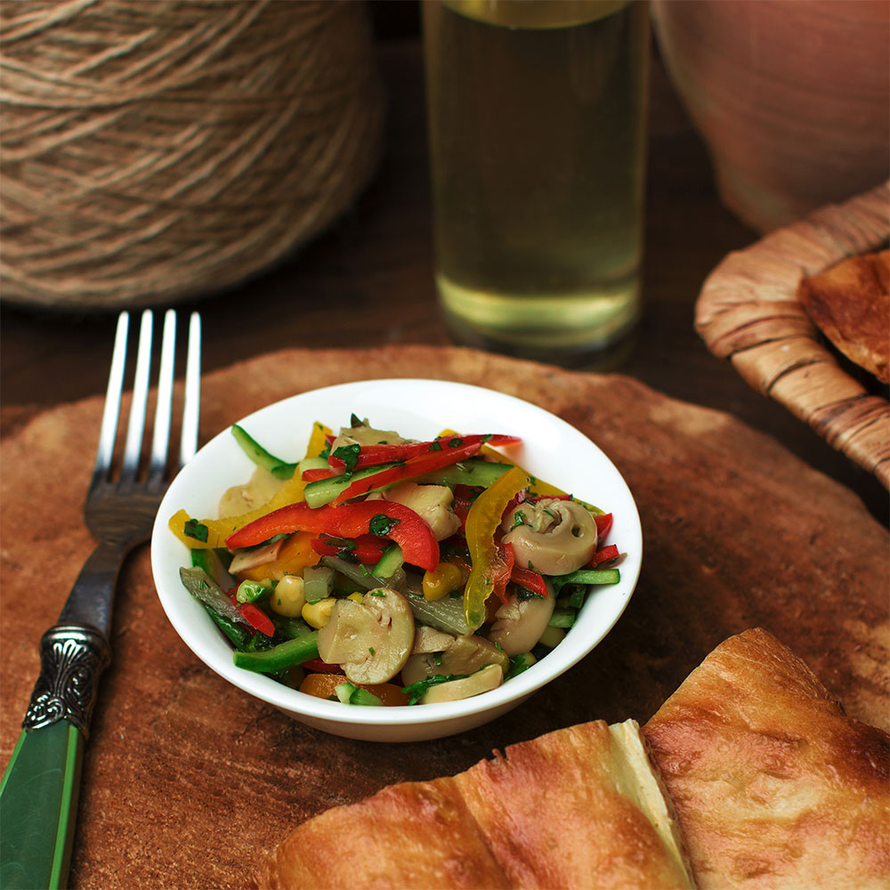 Slika Salata od pečenih paprika