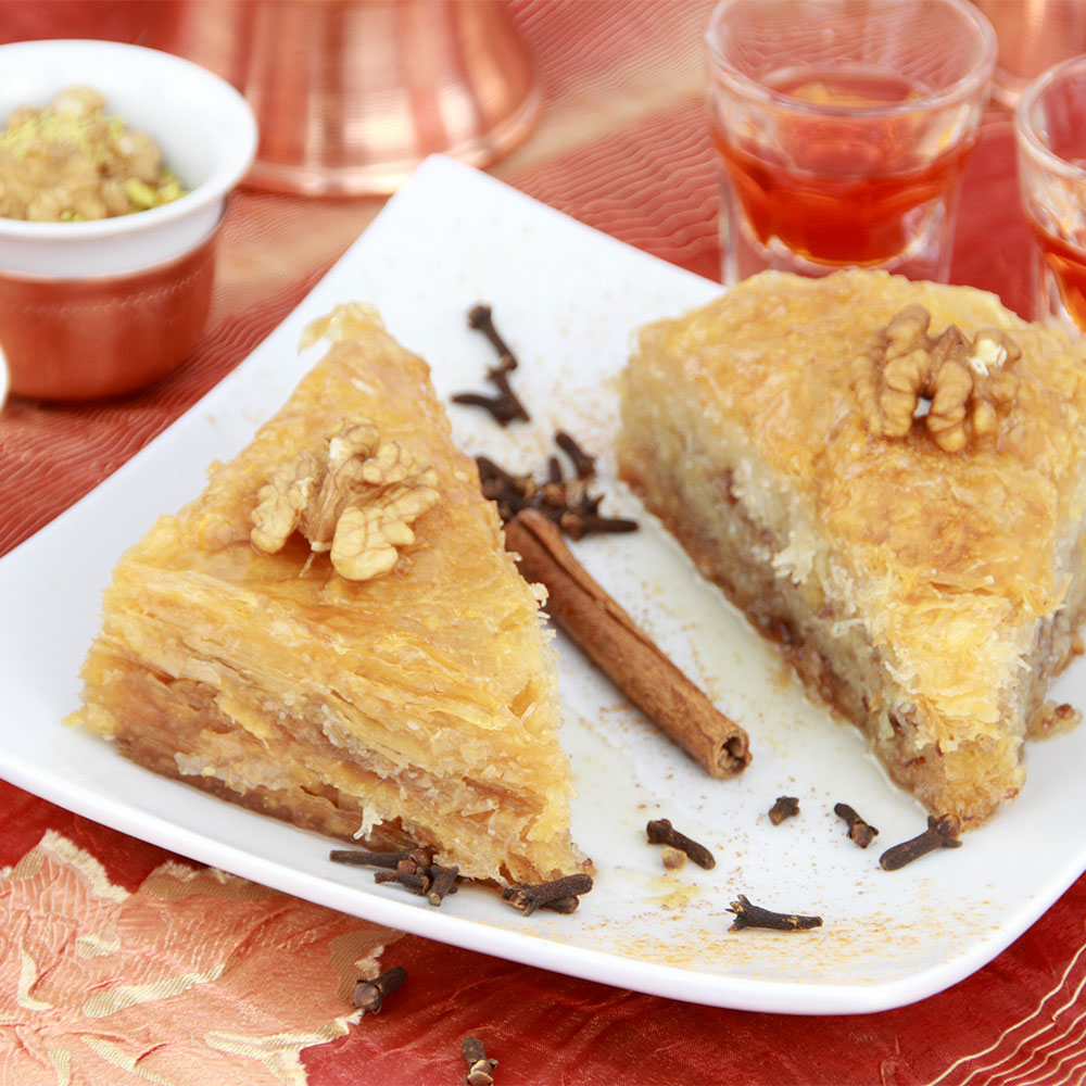 Slika Zalivena masna sevdižan baklava bez jufki
